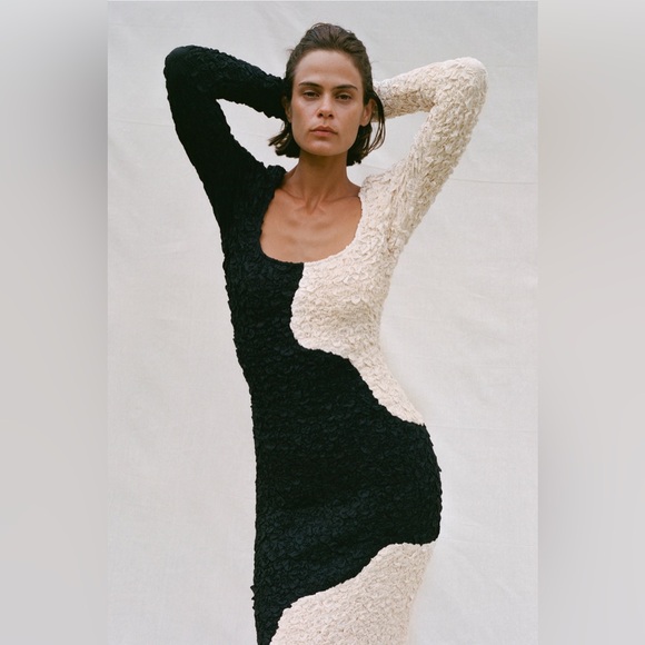 Mara Hoffman Amy Dress 🖤⚡️🤍 - Picture 2 of 7